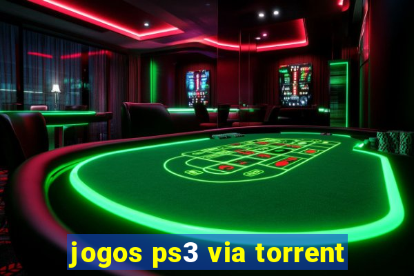 jogos ps3 via torrent